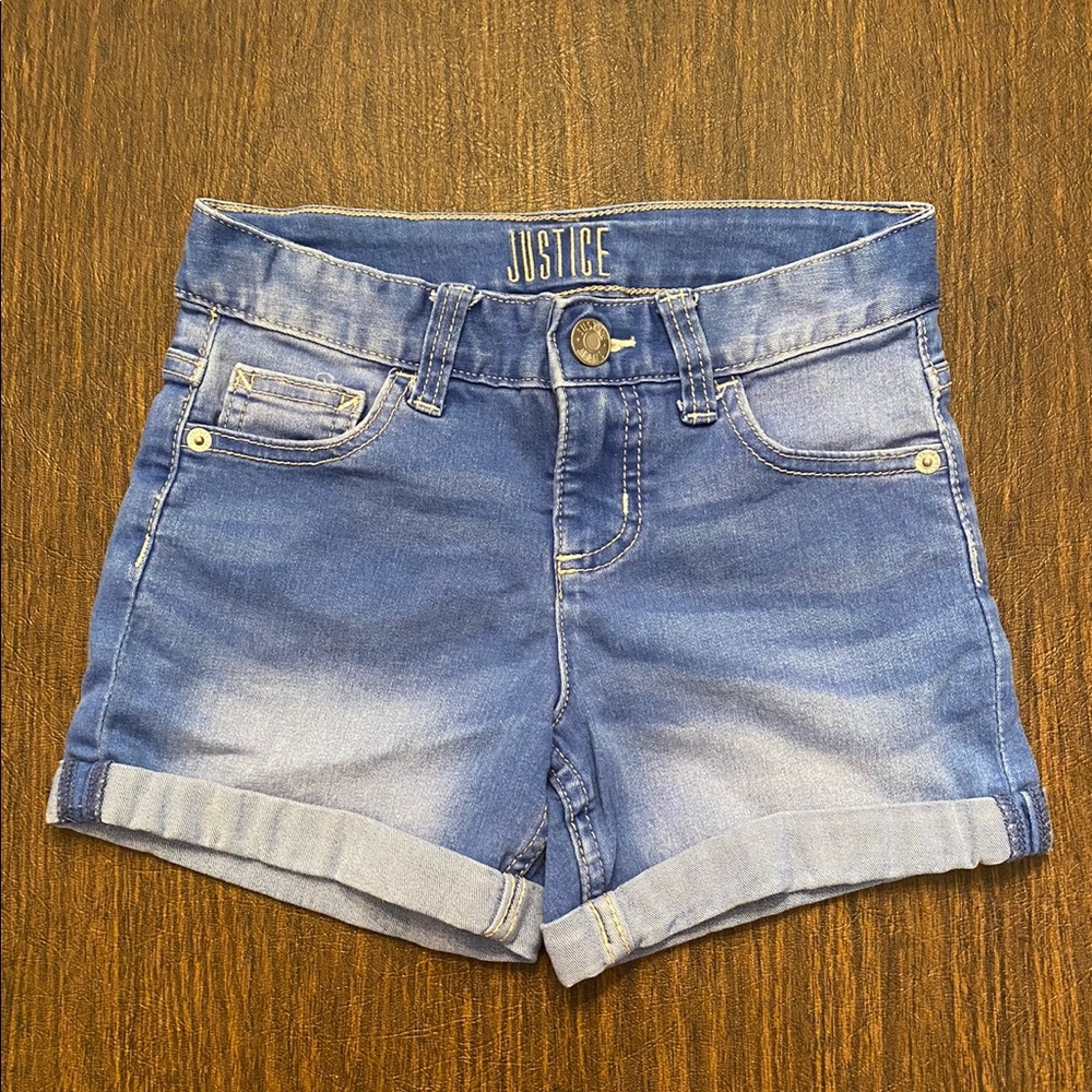 Justice jean shorts